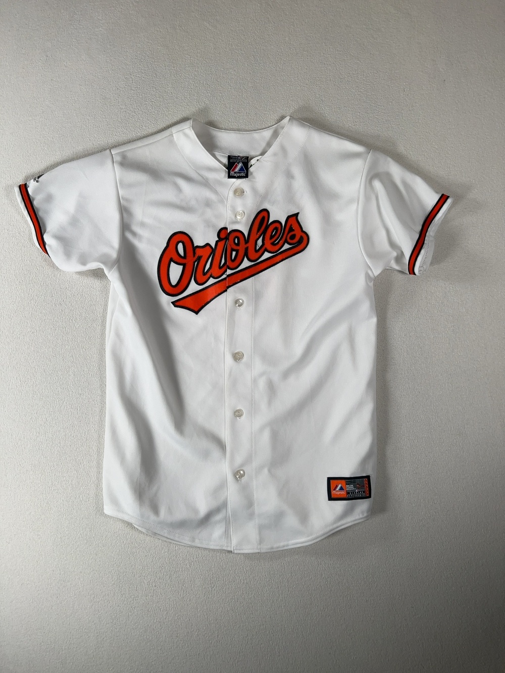 Majestic Baltimore Orioles Markakis 21 Baseball Jersey White Good XL